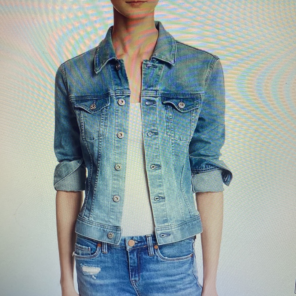 AG Robyn Denim jacket in streamside! - Picture 6 of 6